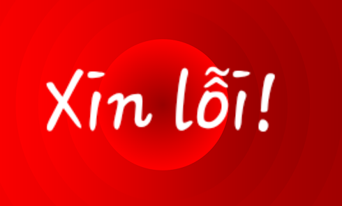 Phiếu xin lỗi ông Đặng Tấn Phú